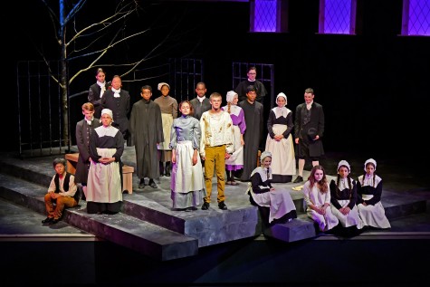 The cast of The Crucible delivered memorable performances at Mount Burke Theater on May 10-11.  (Photo courtesy of Jim Inverso)