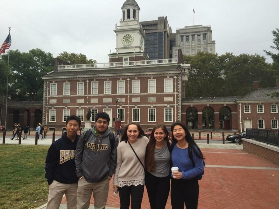 Junior Class Gets a Taste of History in Philadelphia