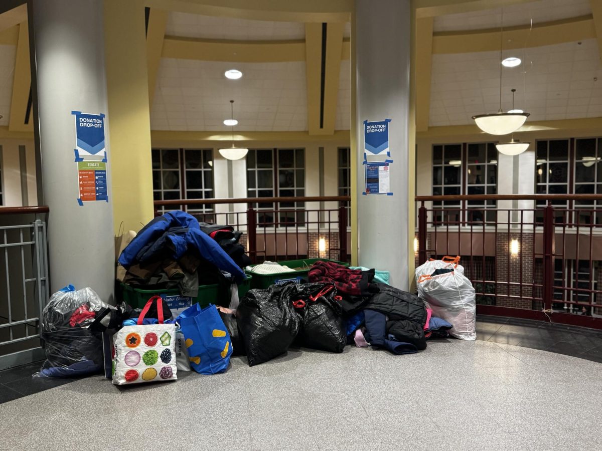 Seniors have started leading donation drive efforts that will continue throughout next week.